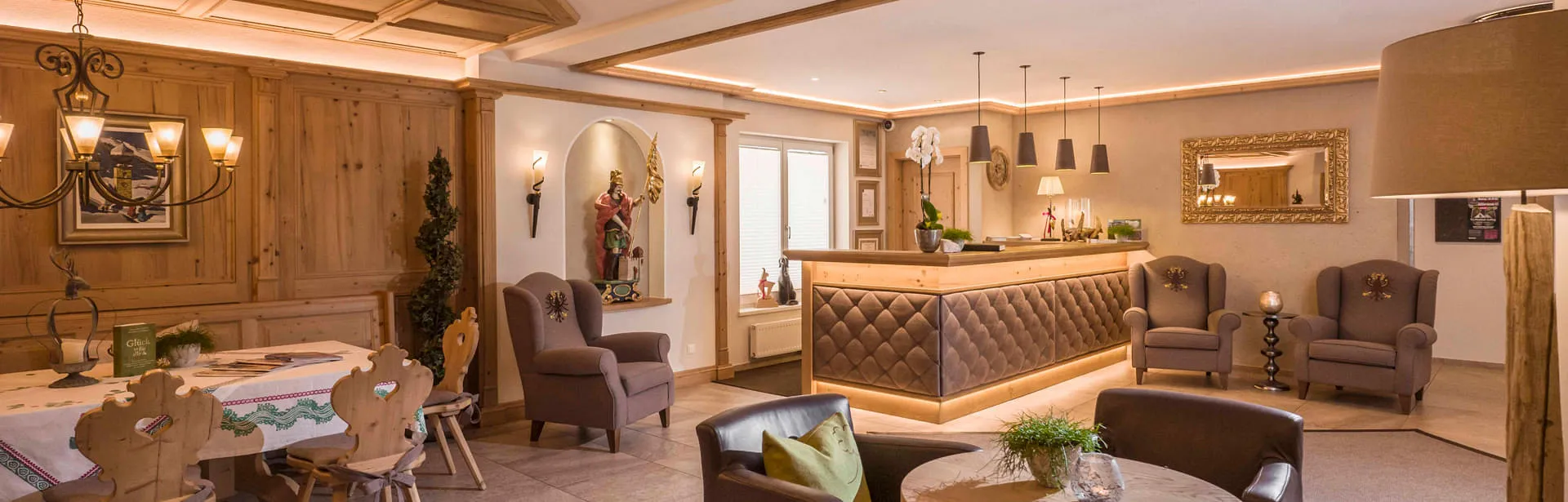 Alpen Glück Hotel Kirchberger Hof – Rezeption